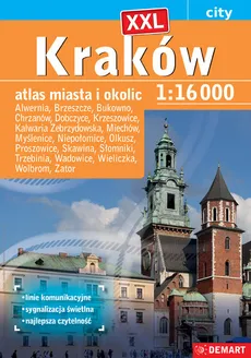 Kraków XXL atlas miasta plus 19 - Outlet