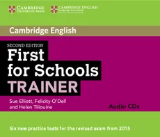 First for Schools Trainer Audio 3 CD - Sue Elliott, Felicity O'Dell, Helen Tiliouine