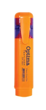 Zakreślacz Optima Textliner Fluo pomarańczowy 10 sztuk