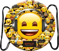 Plecak na szurkach okrągły Emoji
