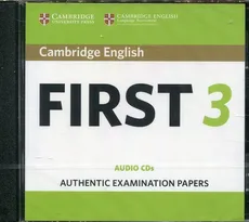 Cambridge English First 3 CD-Audio