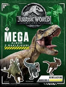 Jurassic World 2 Megaalbum z naklejkami - Katrina Pallant