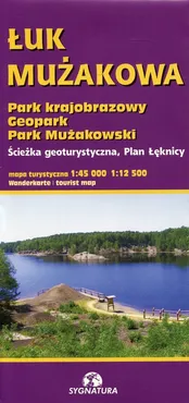 Łuk Mużakowa mapa turystyczna 1:45 000