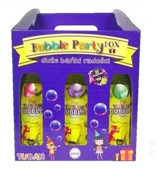 Zestaw Bubble Party Box Duże bańki mydlane