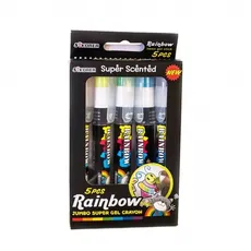 Rainbow Kredki żelowe zapachowe 5 kolorów