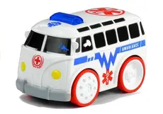 Autko plastikowe Naciśnij i jedź Ambulans