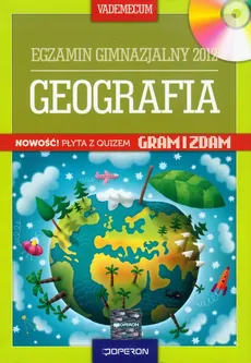 Geografia Vademecum Egzamin gimnazjalny 2012 z płytą CD - Outlet - Bożena Dąbrowska, Zbigniew Zaniewicz