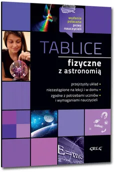 Tablice fizyczne z astronomią - Outlet - Alicja Nawrot