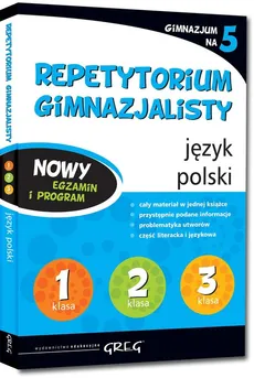 Repetytorium gimnazjalisty język polski - Outlet - Mariola Rokicka