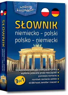 Słownik niemiecko-polski polsko-niemiecki - Outlet - Katarzyna Knapik, Marta Książkiewicz, Anna Lichacz