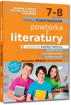 Powtórka z lektur 7-8 szkoła podstawowa - Outlet - Jakub Baczyński, Olga Gradoń, Adam Karczewski