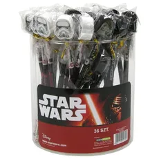 Ołówek z dużą gumką Star Wars Display 36 sztuk mix