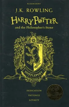 Harry Potter and the Philosopher`s Stone Hufflepuff - Outlet - J.K. Rowling