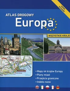 Atlas drogowy Europa - Outlet
