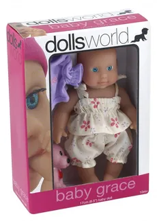 Lalka bobas 17 cm "baby grace" - DOLLSWORLD