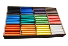 Plastelina zestaw dla przeszkolny 12 kolorów x 15 sztuk - Outlet