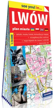 Lwów Plan miasta 1:10 000