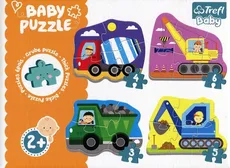 Puzzle Baby Classic Pojazdy na budowie - Outlet