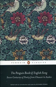 The Penguin Book of English Song - Outlet - Richard Stokes