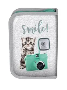 Piórnik jednokomorowy z wyposażeniem Studio Pets Smile