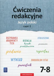 Ćwiczenia redakcyjne 7-8 Język polski Część 2 - Andrzej Surdej, Beata Surdej