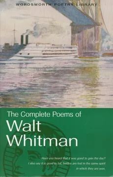The Complete Poems of Walt Whitman - Outlet - Walt Whitman