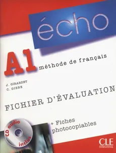 Echo A1 fichier devaluation + CD - C. Gibbe, J. Girardet