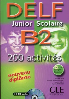 DELF Junior Scolaire B2 + CD