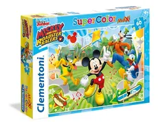 Puzzle 60 Super Color Maxi Mickey and the Roadster Racers