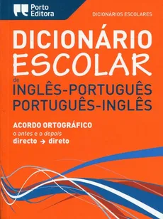 Dicionario Escolar de ingles-portugues portugues-ingles