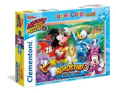 Puzzle 104 Super Color Maxi Mickey and the Roadster Racers
