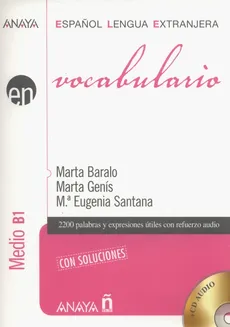 Vocabulario nivel medio B1 + CD - Marta Baralo, Marta Genis