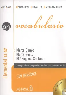 Vocabulario nivel elemental A1-A2 + CD - Outlet - Marta Baralo, Marta Genis
