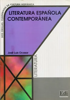 Literatura espanola contemporanea - Ocasar Jose Luis