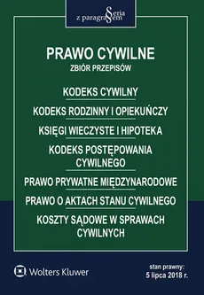 Prawo cywilne Zbiór przepisów