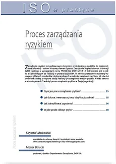 Proces zarządzania ryzykiem - Michał Borucki