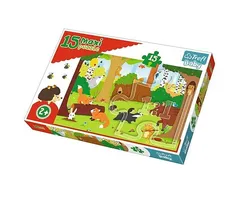 Puzzle Maxi Zwierzęta w lesie 15