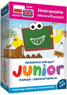 Junior ZIMA (pol-ang.) seria Akademia Umysłu