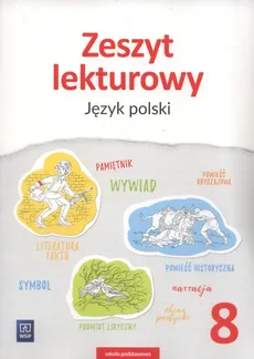 Zeszyt lekturowy Język polski 8 Szkoła podstawowa - Outlet - Ewa Horwath