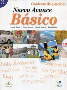 Nuevo Avance Basico A1+A2 ćwiczenia + CD - Begona Blanco, Concha Moreno, Victoria Moreno