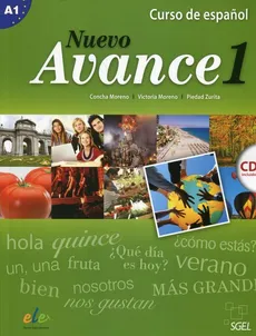 Nuevo Avance 1 podręcznik + CD - Outlet - Concha Moreno, Victoria Moreno, Piedad Zurita