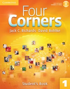 Four Corners 1 Student's Book with Self-study CD-ROM - David Bohlke, Richards Jack C.