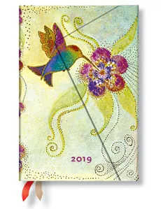 Kalendarz książkowy Hummingbird Mini 2019 Horizontal