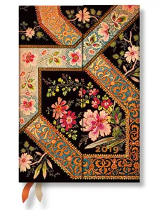 Kalendarz książkowy Filigree Floral Ebony Mini Day-at-a-Time 2019