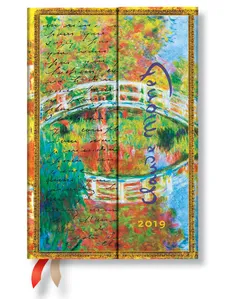 Kalendarz książkowy Monet (Bridge), Letter to Morisot Mini 2019 Horizontal