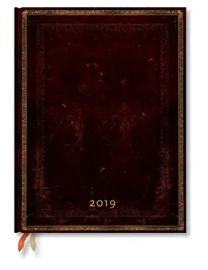 Kalendarz książkowy Black Moroccan Ultra Vertical 2019