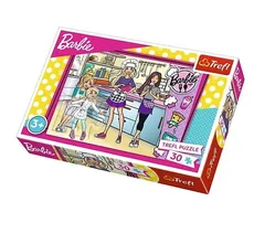 Puzzle Barbie Wspólne gotowanie 30