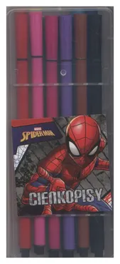 Cienkopisy Spider-Man 12 kolorów