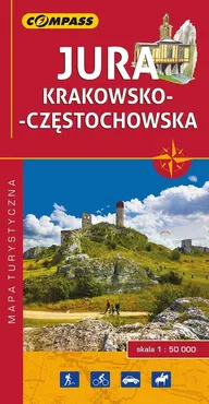 Jura Krakowsko-Częstochowska Mapa turystyczna laminowana 1:50 000