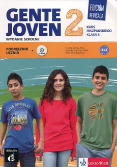Gente Joven 2 Edision Revisada Język hiszpańki 8 Podręcznik z płytą CD - Outlet